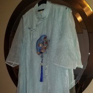 Chinese Cheongsam Silk Dress